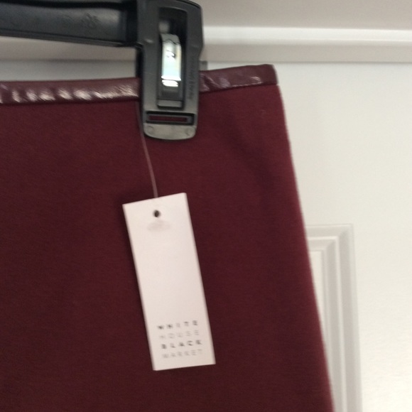 NWT Patent-Trim Boot Skirt - Picture 6 of 10